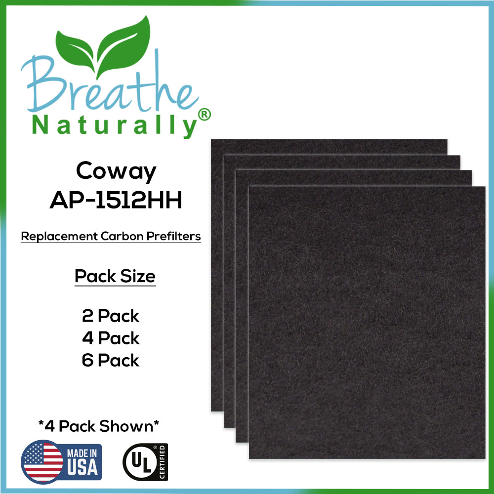 INJINEO AP-1512HH Air Purifier Replacement Filter for Coway, Compatible with Coway