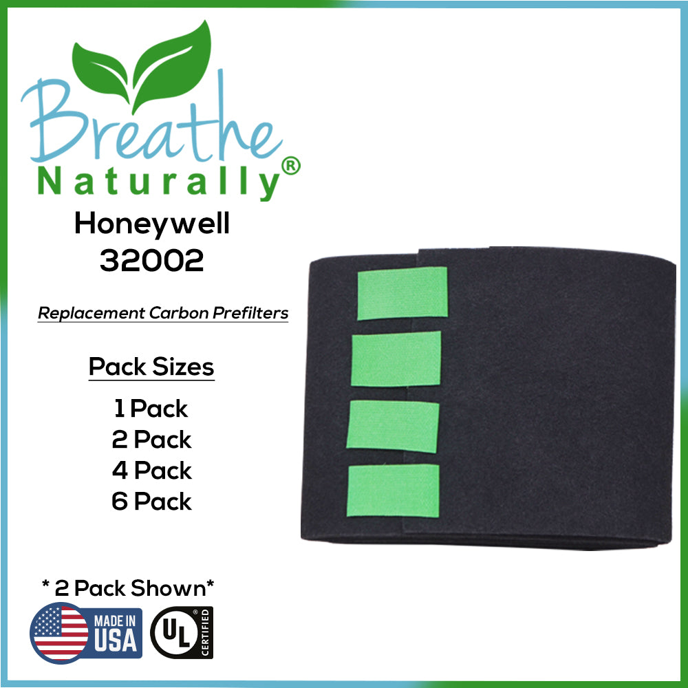 Prefiltro HQRP Anti-odore Per Honeywell 32002 33002 34002 35002 38002 – Sostituzione