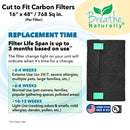 Premium Carbon Activated Filters for Wildfire Smoke