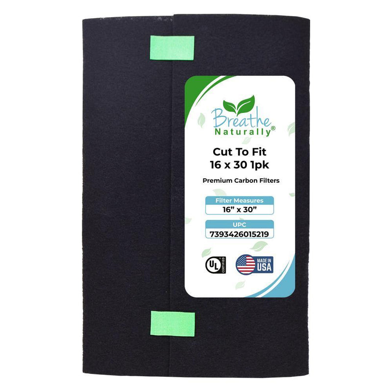 Universal Cut to Fit Replacement Carbon Pre-Filter - 16" x 30" - Breathe Naturally