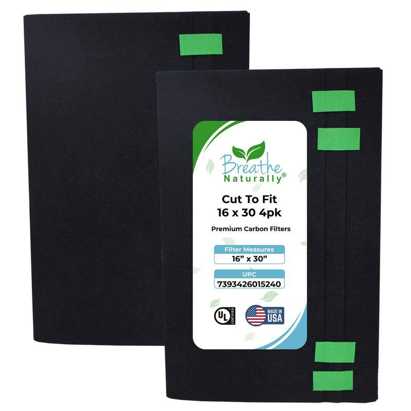 Universal Cut to Fit Replacement Carbon Pre-Filter - 16" x 30" - Breathe Naturally