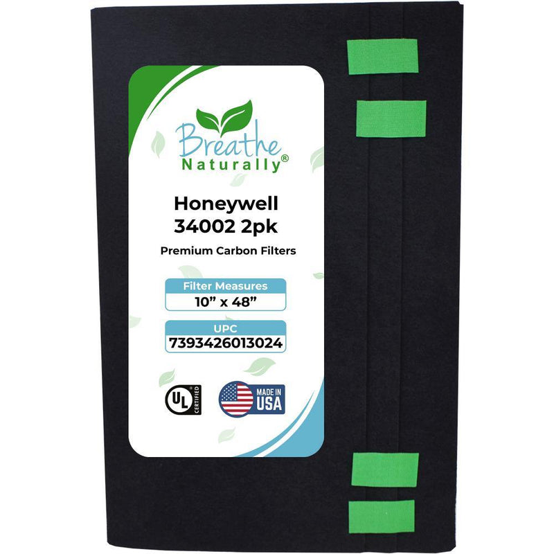 Honeywell 34002 Replacement Carbon Pre-Filters - 10" x 48" - Breathe Naturally