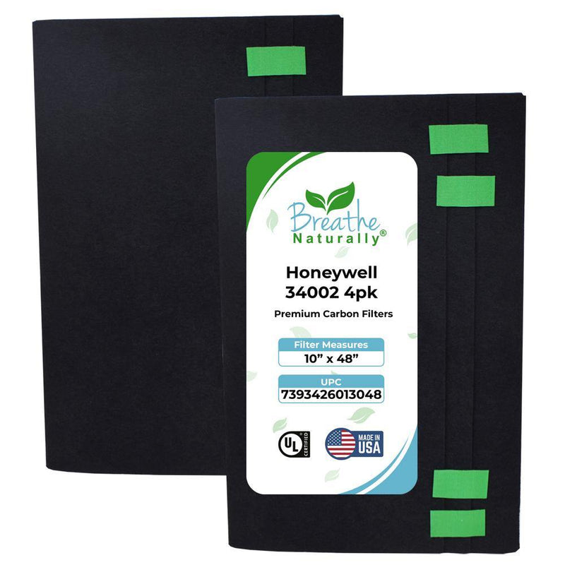 Honeywell 34002 Replacement Carbon Pre-Filters - 10" x 48" - Breathe Naturally