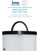 Home Revolution HEPA Filter, Fits Eureka DCF-21 Airspeed Upright Bagless & Comfort Clean Models - Breathe Naturally
