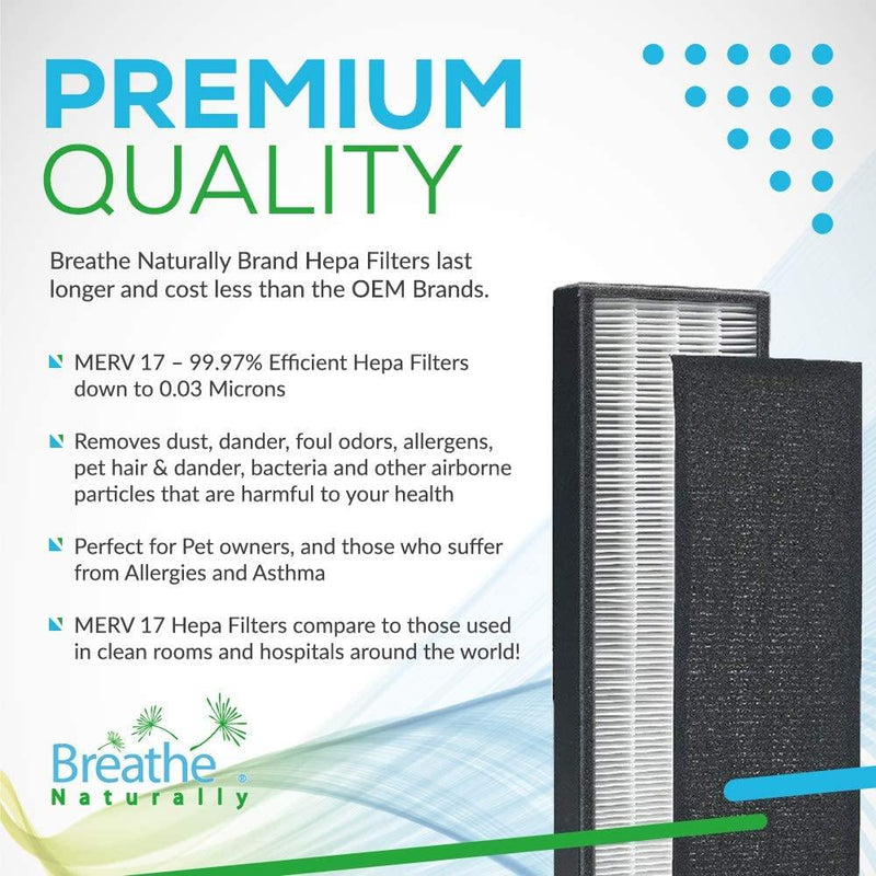 Idylis IAP-GG-125 Replacement HEPA + Carbon Prefilter Bundle - Breathe Naturally