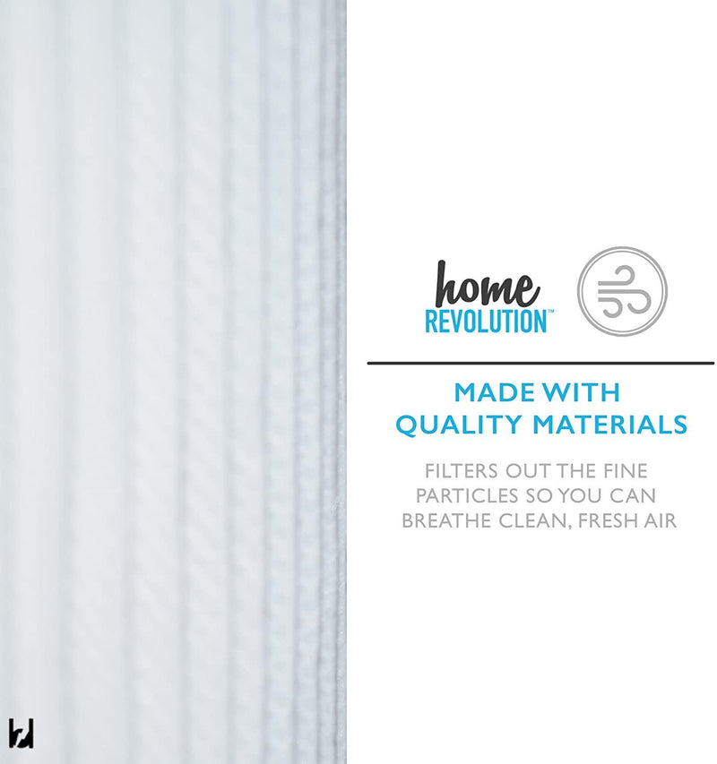 Home Revolution 2 HEPA Filters, Fits Eureka DCF-21 Airspeed Upright Bagless & Comfort Clean Models - Breathe Naturally