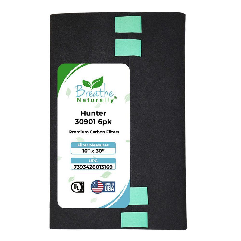 Hunter 30901 Replacement Carbon Pre-Filter - 16" x 30" - Breathe Naturally