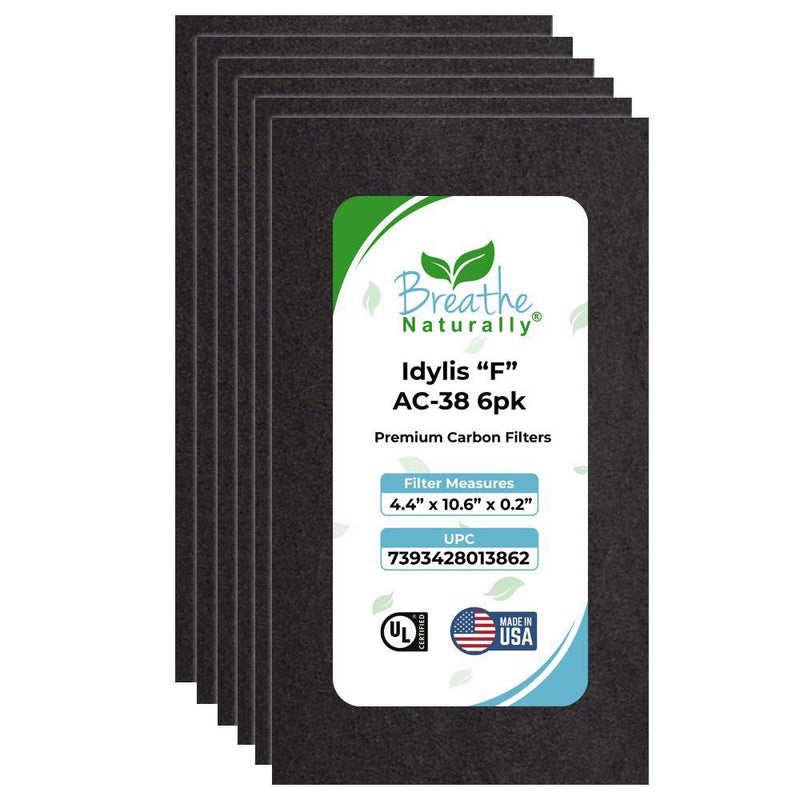 Idylis "F" AC-38 Replacement Carbon Pre-Filter - Breathe Naturally