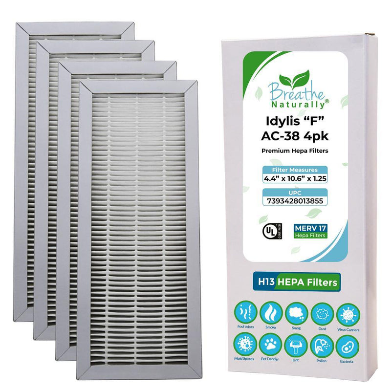 Idylis "F" AC-38 Replacement HEPA Filter - Breathe Naturally