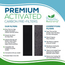Coway AP-1512HH Filter B Replacement HEPA + Carbon Pre-Filter Bundle - Breathe Naturally