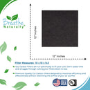 Cat Litter Box Replacement Carbon Pre-Filter - 12" x 12"