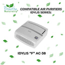 Idylis "F" AC-38 Replacement Carbon Pre-Filter - Breathe Naturally