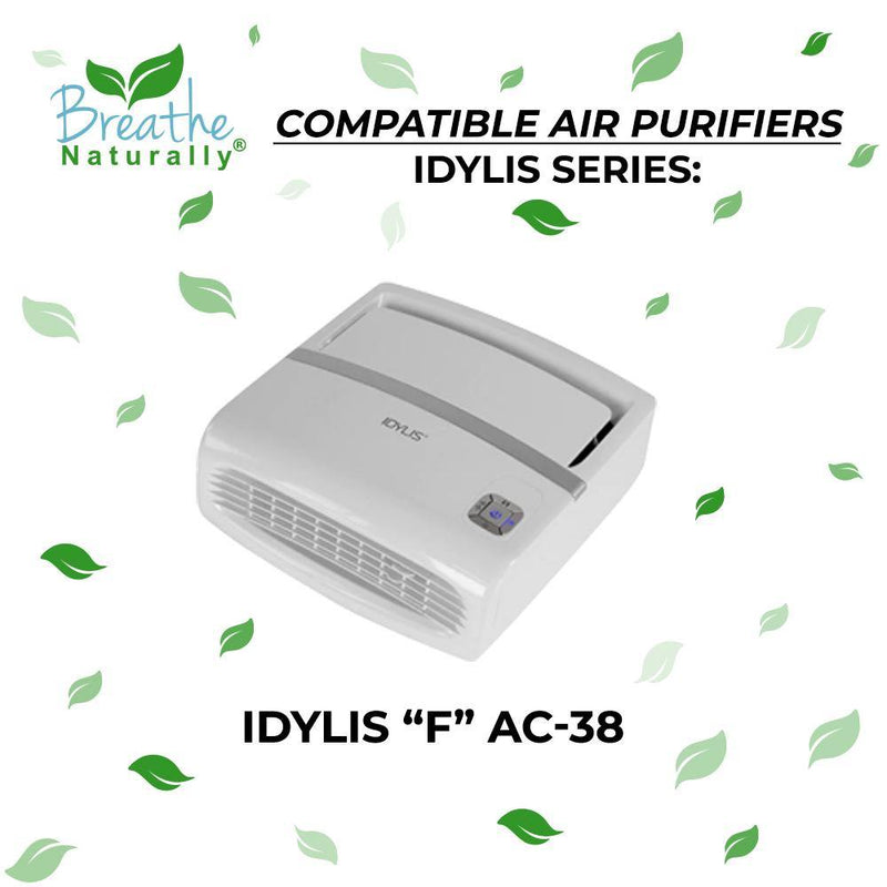 Idylis "F" AC-38 Replacement HEPA Filter - Breathe Naturally