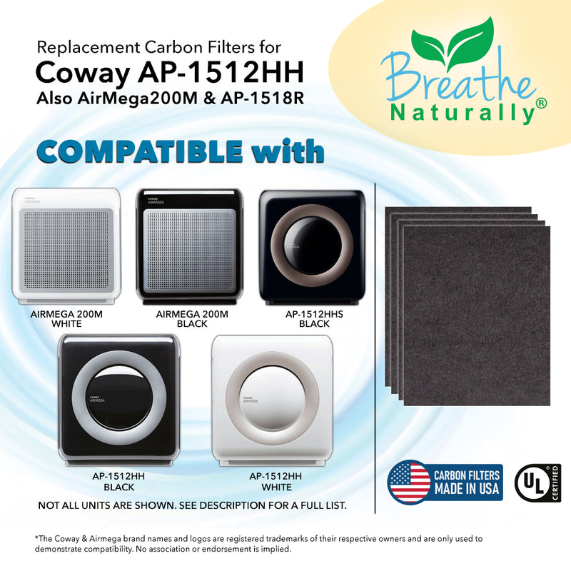 Coway AP-1512HH Replacement Carbon Pre-Filters