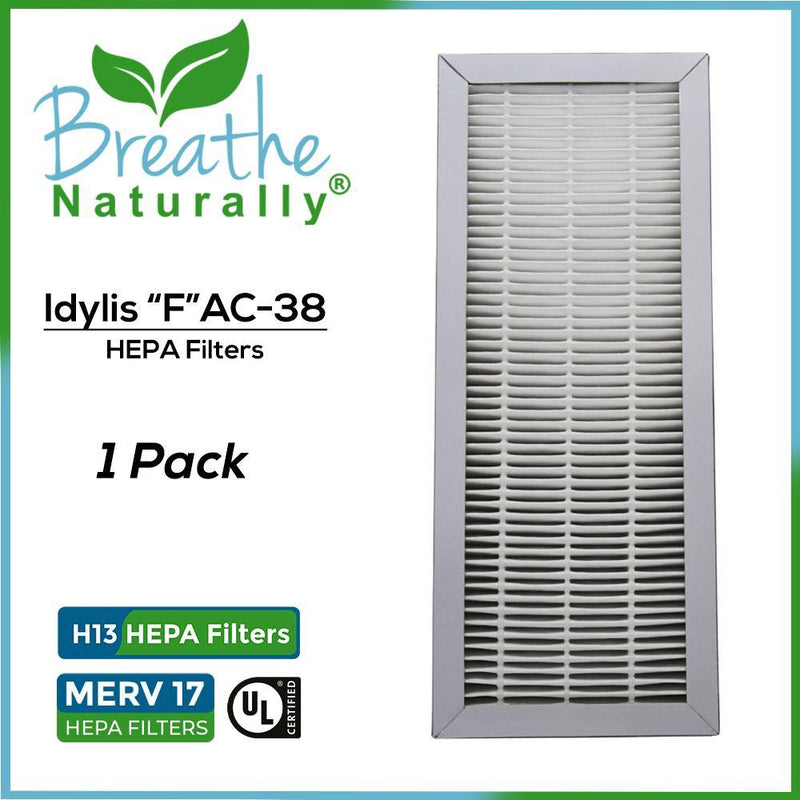 Idylis "F" AC-38 Replacement HEPA Filter - Breathe Naturally