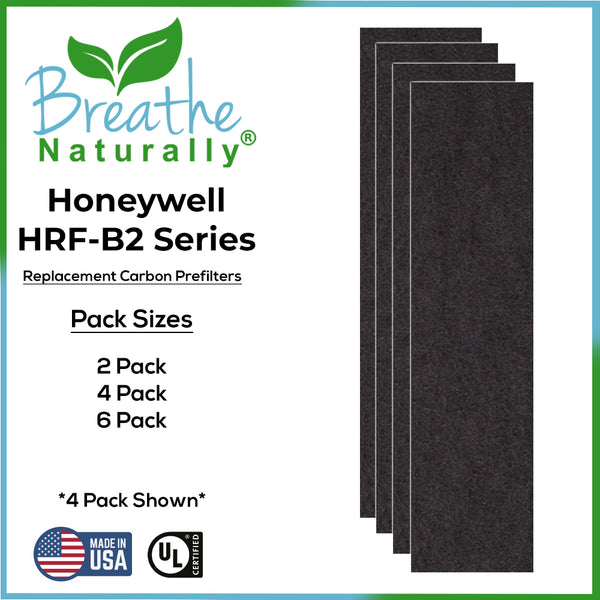 Honeywell HRF-B2 Replacement Carbon Filters for HRF-C1 / HHT-011 Series Air Purifiers