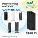 GermGuardian FLT4825 Filter B Replacement Carbon Pre Filters for AC4800 Series