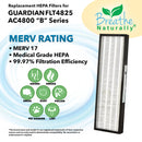 GermGuardian FLT4825 Filter B Replacement HEPA + Carbon Pre-Filter Bundle
