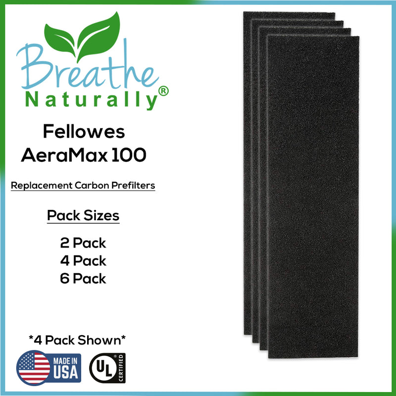Fellowes AeraMax100 Replacement Carbon Pre-Filters