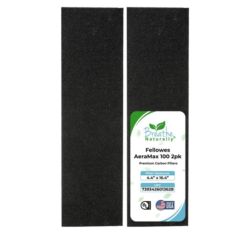 Fellowes AeraMax100 Replacement Carbon Pre-Filters - Breathe Naturally