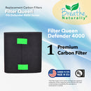 Filter Queen Defender 4000 Series Replacement Carbon Pre Filters