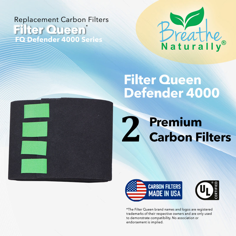 Filter Queen Defender 4000 Series Replacement Carbon Pre Filters