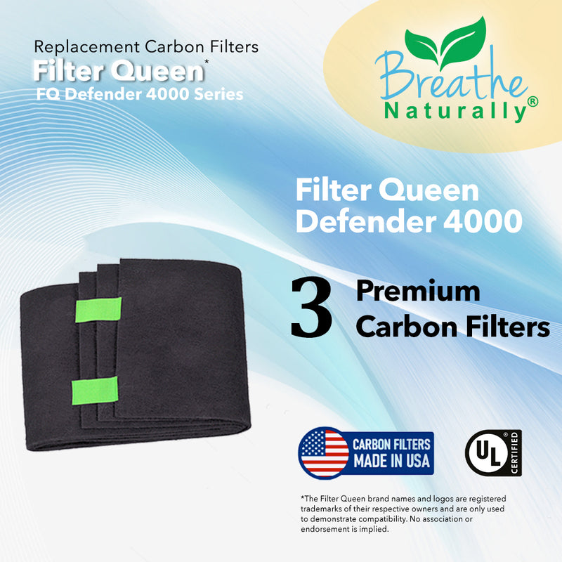 Filter Queen Defender 4000 Series Replacement Carbon Pre Filters