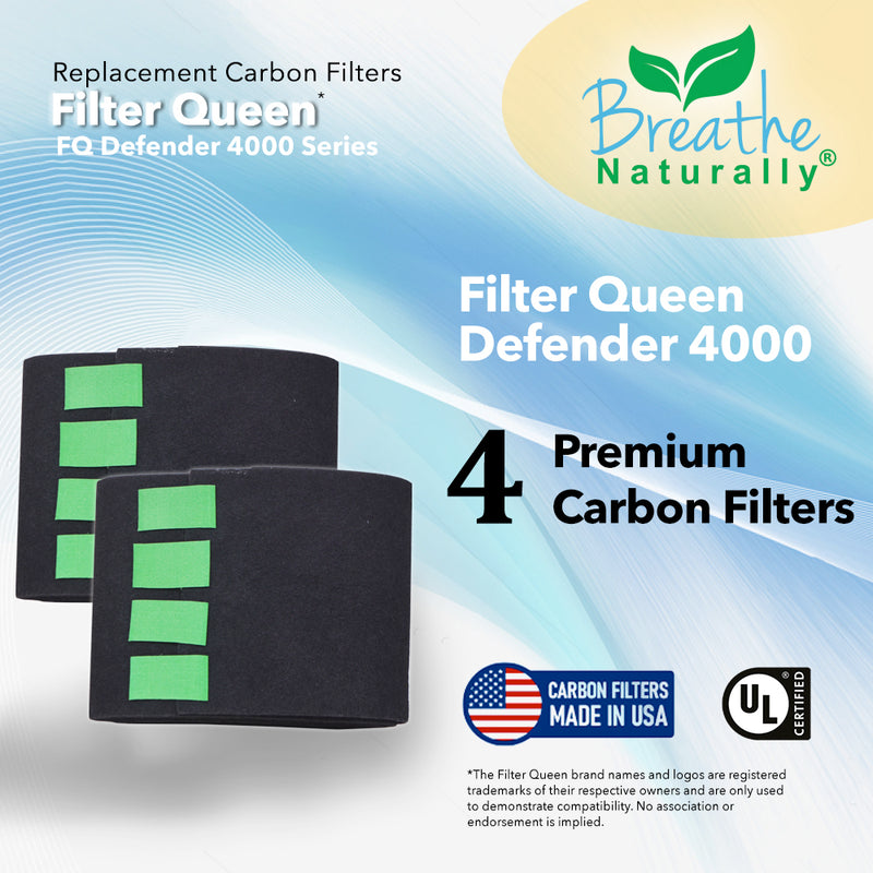 Filter Queen Defender 4000 Series Replacement Carbon Pre Filters