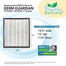 Germ Guardian FLT5900 "J" HEPA & Carbon Filters for FLT5900 / AC5900 Series Air Purifiers