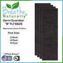 GermGuardian FLT4825 Filter B Replacement Carbon Pre Filters for AC4800 Series