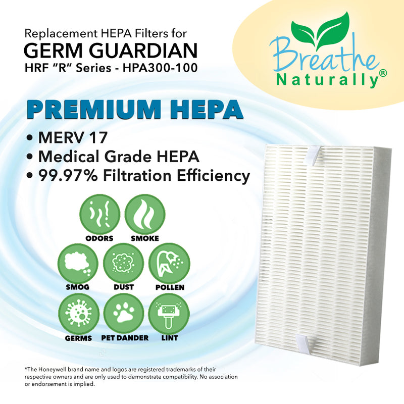 Honeywell Filter "R" Replacement HEPA Filter - HRF-R1, HRF-R2, HRF-R3