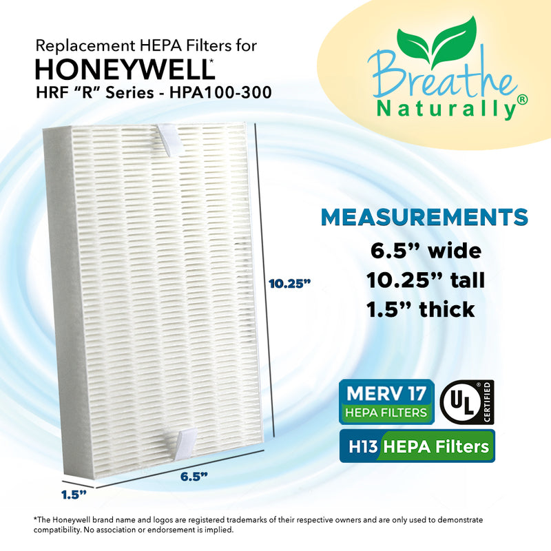 Honeywell Filter "R" Replacement HEPA Filter - HRF-R1, HRF-R2, HRF-R3