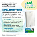 Honeywell "R" Replacement HEPA + Carbon Pre-Filter Bundle - R1, R2, R3