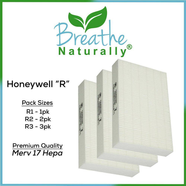 Honeywell Filter "R" Replacement HEPA Filter - HRF-R1, HRF-R2, HRF-R3 - Breathe Naturally
