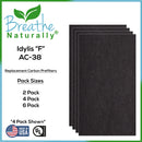 Idylis "F" AC-38 Replacement Carbon Pre-Filter