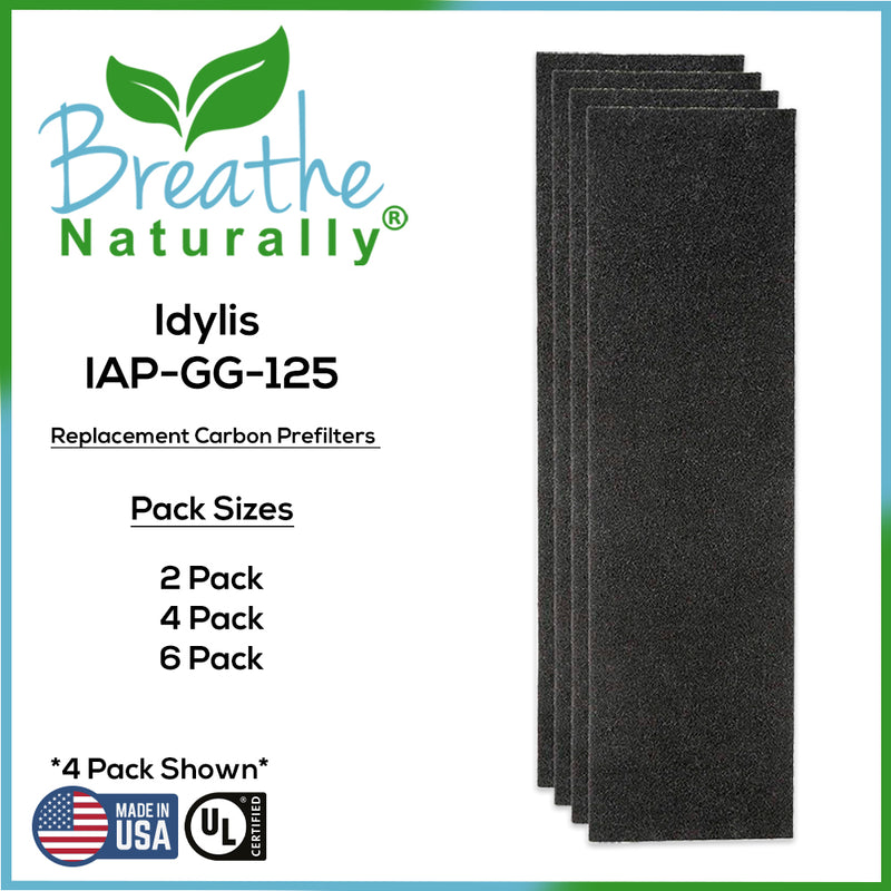 Idylis IAP-GG-125 Replacement Carbon Pre Filters