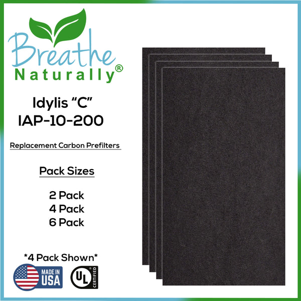 Idylis "C" IAP-10-200 Series Replacement Carbon Pre-Filters