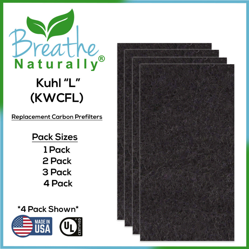Kuhl Series L Chassis Models (KWCFL) Replacement Carbon Pre-Filter