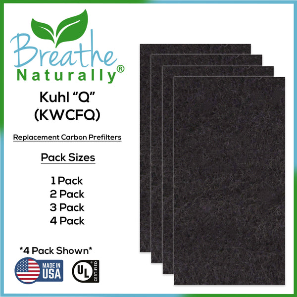 Kuhl Series Q Chassis Models (KWCFQ) Replacement Carbon Pre-Filter