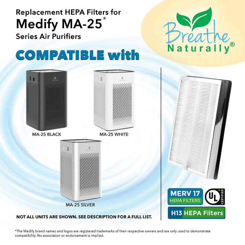 Medify MA-25 Replacement HEPA Filters