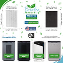 Winix C535, Plasmawave 5300, 6300 and Aeramax 300/290 Replacement HEPA + Carbon Filter Bundle