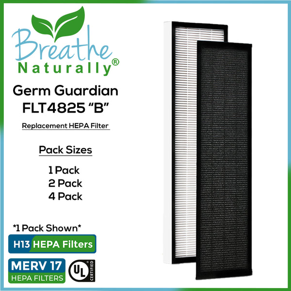 GermGuardian FLT4825 Filter B Replacement HEPA Filters